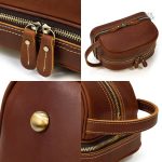 Trousse de toilette vintage pour hommes