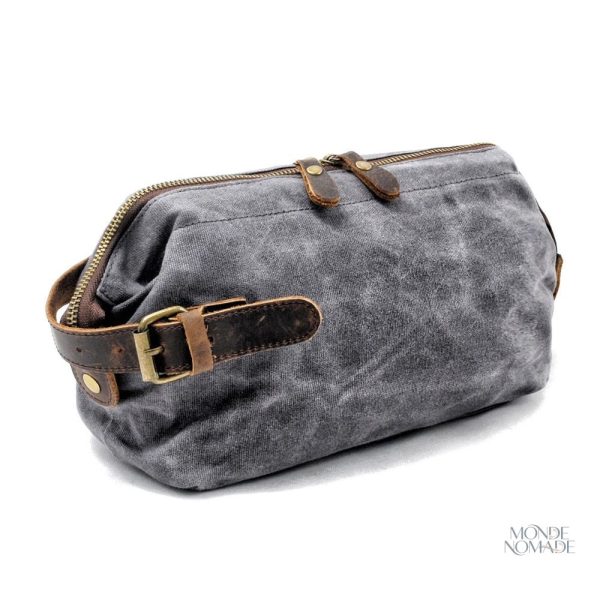 trousse-de-toilette-homme-toile-1 Trousse de toilette homme en toile