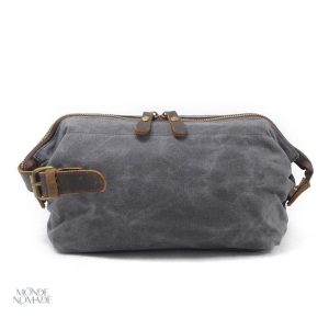Trousse de toilette masculine en tissu résistant