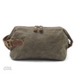 Trousse de toilette en toile légère pour homme