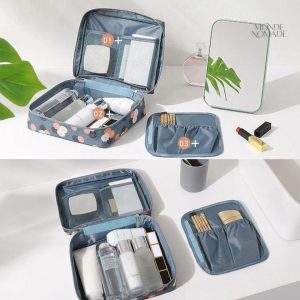 Trousse hygiénique lavable pour voyage pratique
