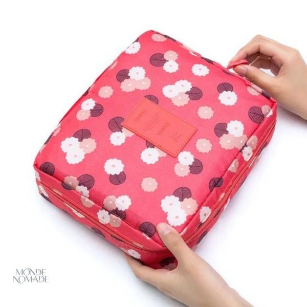 Trousse de voyage lavable, style minimaliste
