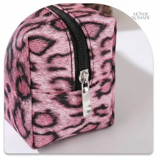 Accessoire pratique - Trousse de toilette femme léopard