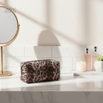 Accessoire de beauté femme - Trousse de toilette Léopard chic