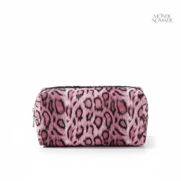 Trousse de maquillage voyage - Design léopard féminin