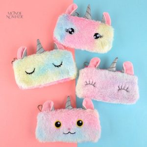 Trousse de toilette Licorne colorée et pratique