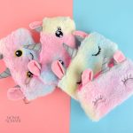 Trousse de toilette amusante sur le thème des licornes