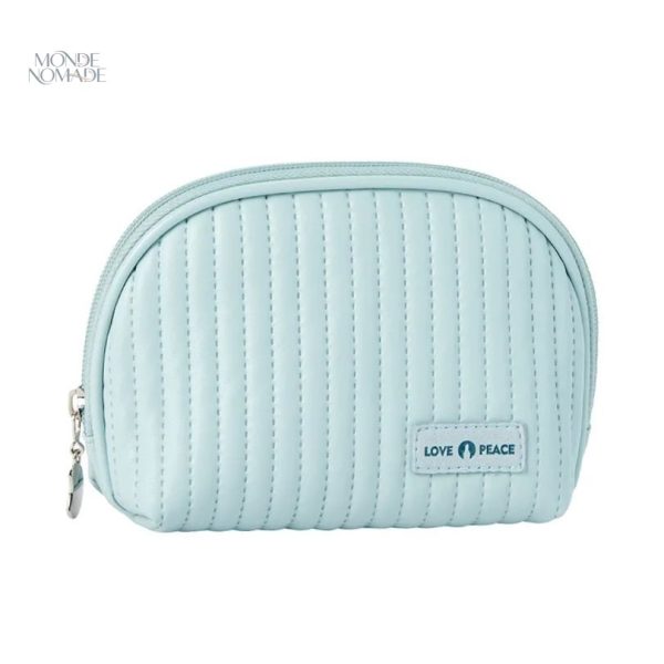 Trousse de toilette stylée avec message positif