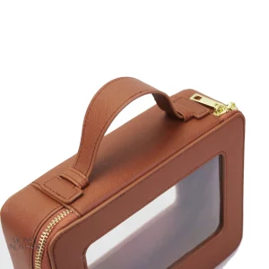 Pochette de maquillage zippée, parfaite pour les voyages