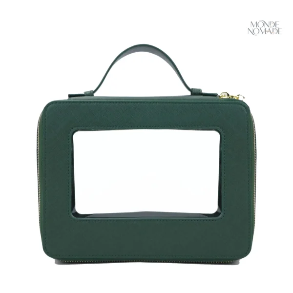 Accessoire beauté : trousse zippée transparente