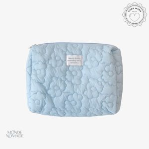 Trousse de toilette matelassée élégante et pratique