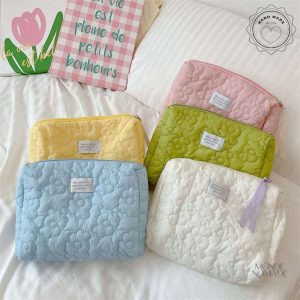 Trousse de toilette rembourrée pour un rangement optimisé