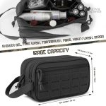 Trousse de toilette en toile durable et pratique