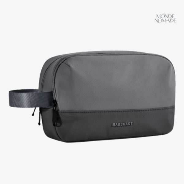 Trousse de toilette noir pour un rangement efficace
