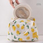 Trousse de toilette orange, rangement efficace pour cosmétiques