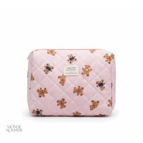 Trousse de toilette mignonne et fonctionnelle