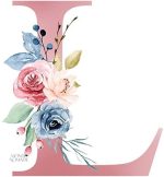 Trousse de toilette florale pour petite fille