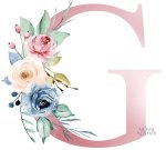 Trousse de toilette unique pour fille - fleurs