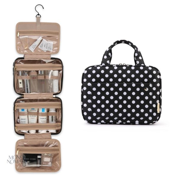 Trousse de toilette design à accrocher
