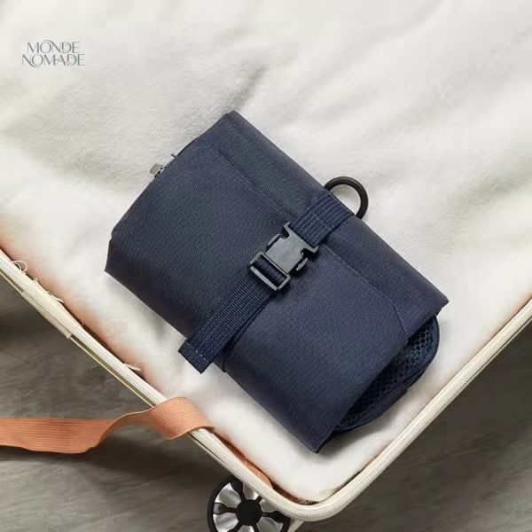 Trousse de toilette dépliable pour un usage facile