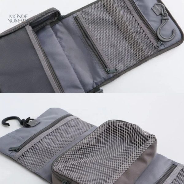 Trousse de toilette fonctionnelle pour déplacements fréquents