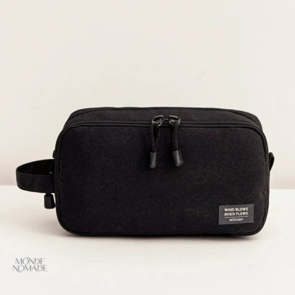 Trousse de toilette durable, idéale pour voyageurs actifs