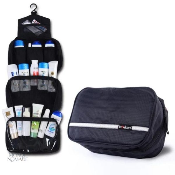Trousse suspendue avec plusieurs compartiments