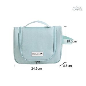 Trousse de toilette féminine avec plusieurs compartiments