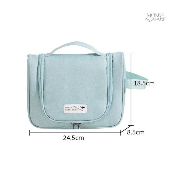 Trousse de toilette féminine avec plusieurs compartiments