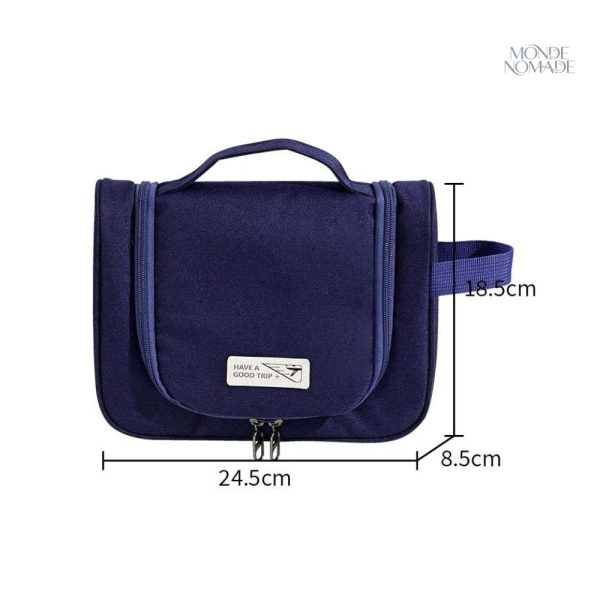 Trousse de toilette suspendue idéale pour les déplacements