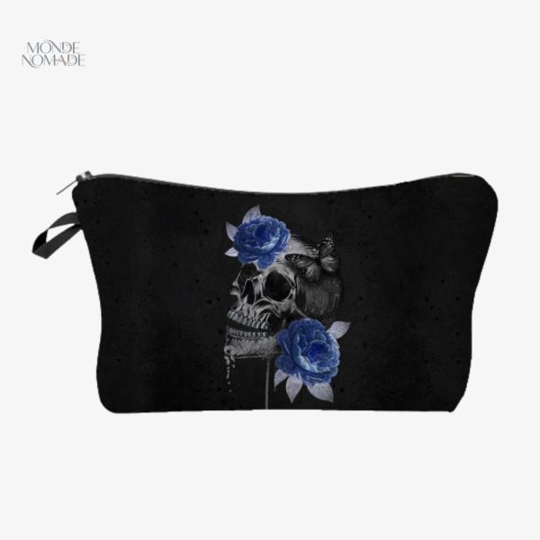 Trousse de toilette Tête de mort au design unique et original