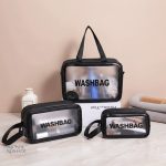 Sac de voyage transparent pour accessoires