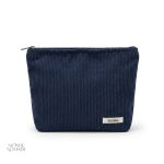 Trousse de toilette en velours côtelé Sozakka