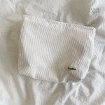 Trousse de rangement en velours pour soins personnels