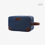 Trousse de toilette rétro pour homme