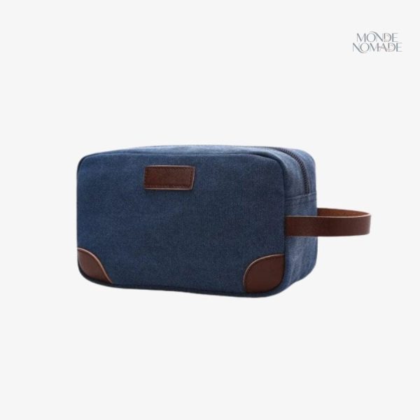 Trousse de toilette rétro pour homme