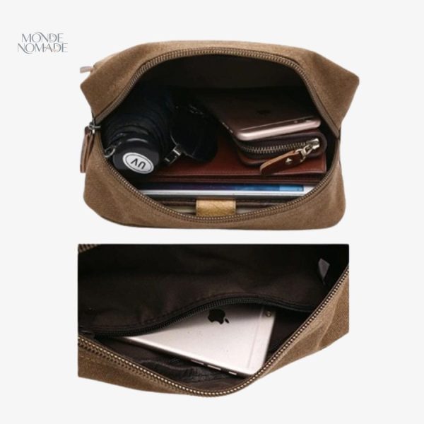 Trousse de toilette classique pour homme