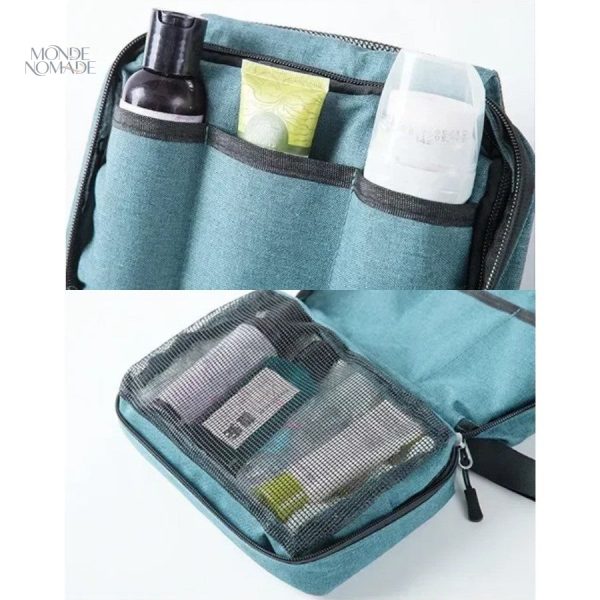 Rangement suspendu pour articles de bain