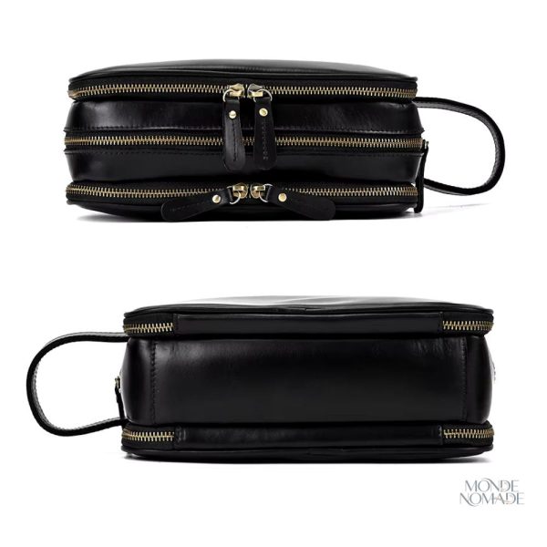 Accessoire de soin en cuir pour homme