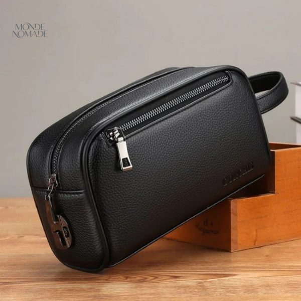 Trousse de voyage en cuir pour homme - Gorchis