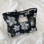 Trousse à cosmétiques avec imprimé floral