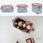 Pochette de voyage stylée pour produits de beauté