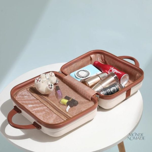 Vanity case idéal pour le rangement de cosmétiques
