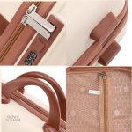 Valise de maquillage avec serrure à code