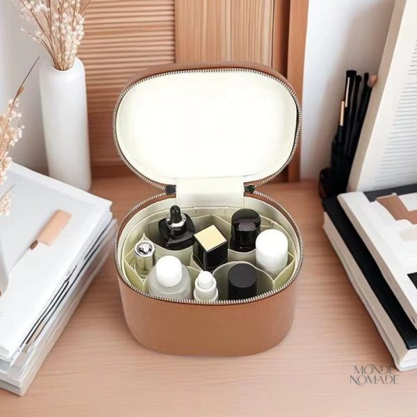 Solution de rangement élégante pour accessoires de beauté