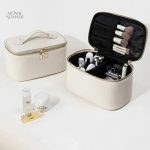 Vanity Case pour femme en cuir élégant