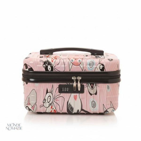 Vanity Case Rigide Femme - Imprimés Chats