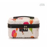 Vanity Case Rigide - Imprimés Montgolfières avec serrure à code