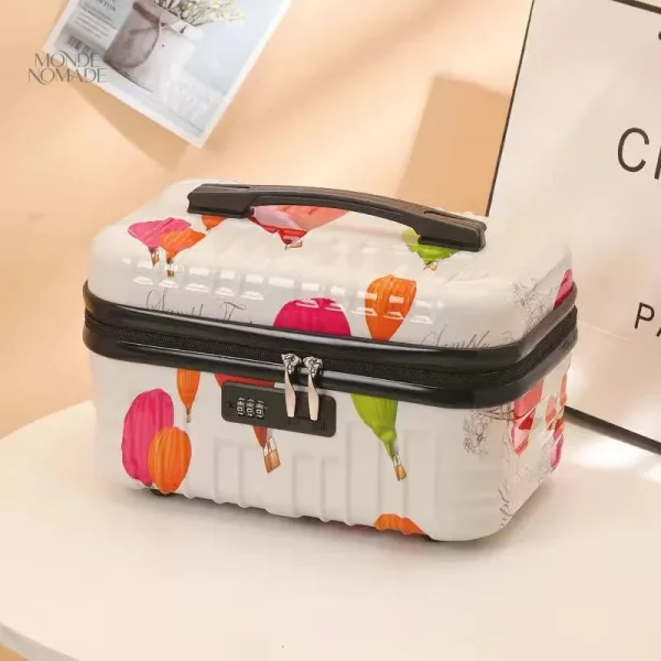 Vanity Case Montgolfières, design rigide et sécurisé