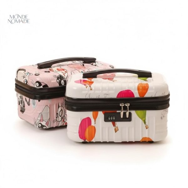 Élégant vanity case, verrou à code pour la sécurité